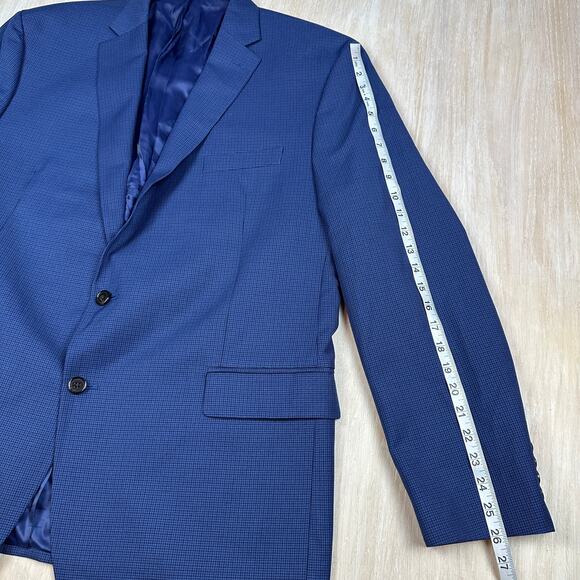 Lauren Ralph Lauren Black Label Two Button Business Office Blazer Jacket 46L - Picture 14 of 14